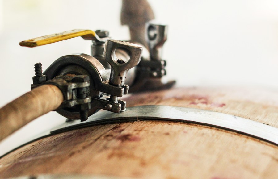 Barrel fermentation at Rombauer Vineyards