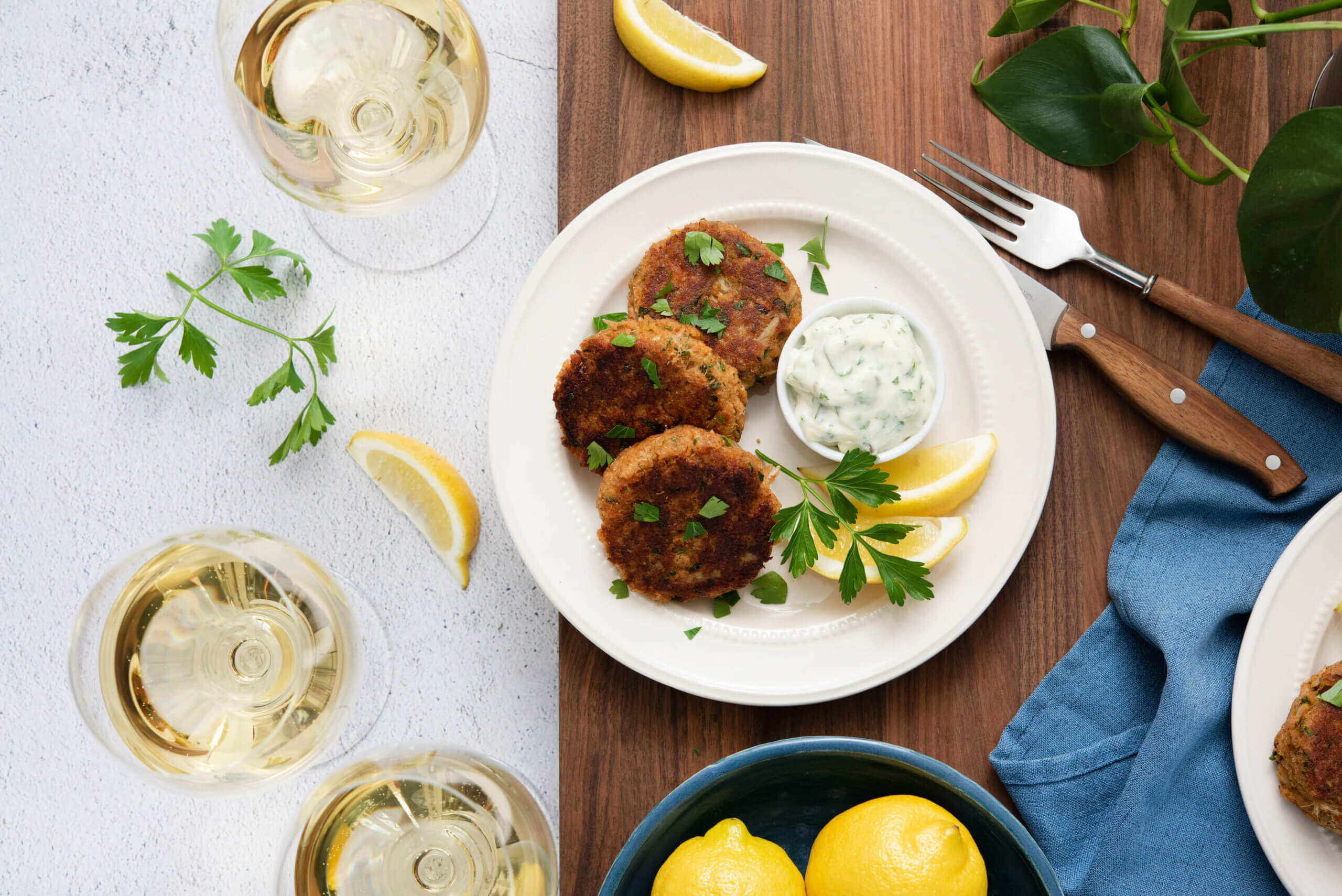 Crab Cakes - Rombauer Vineyards