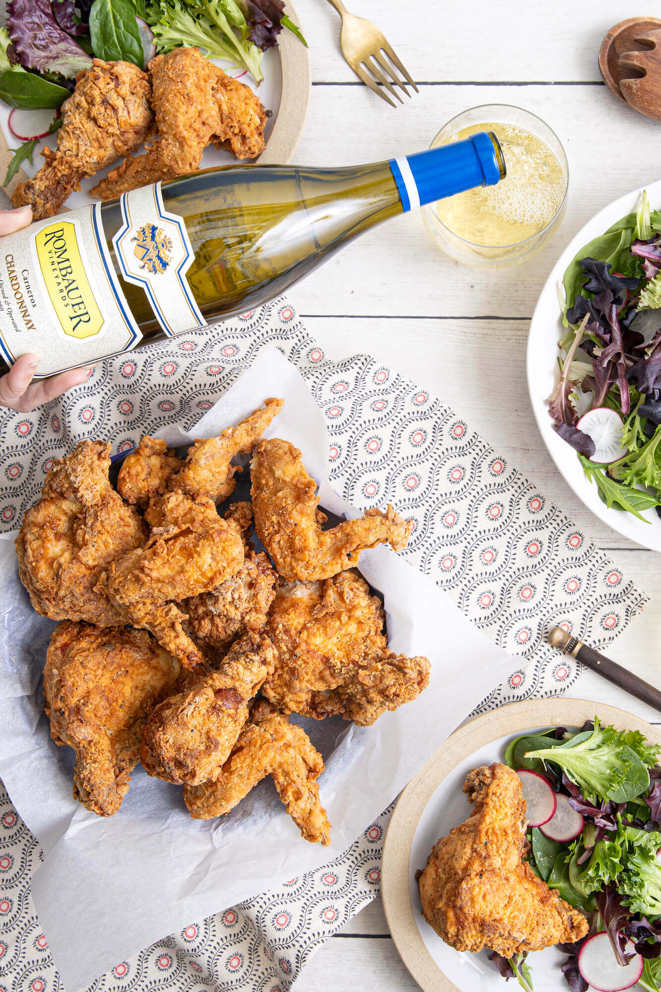 Fried Chicken - Rombauer Vineyards