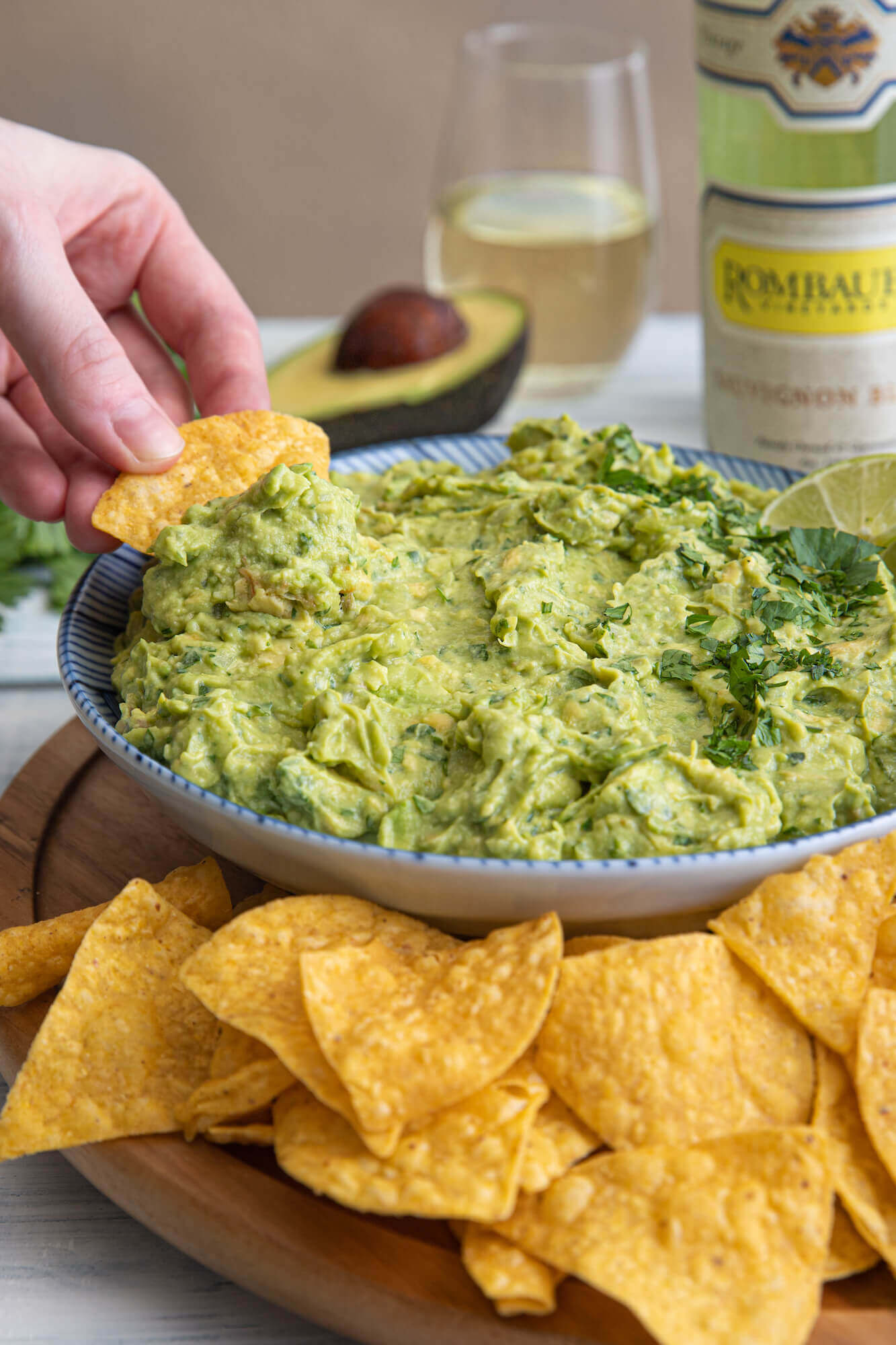 Chips and Guacamole - Rombauer Vineyards