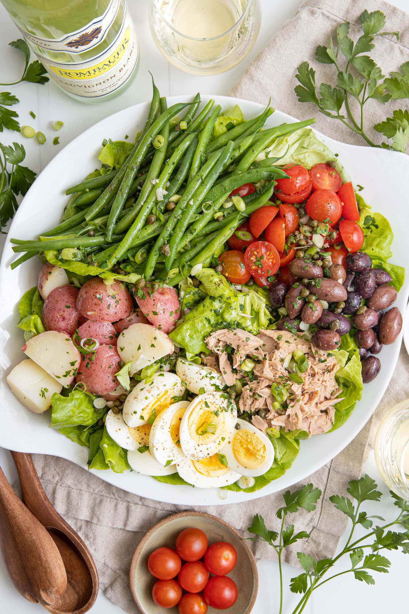 Salade Niçoise - Rombauer Vineyards