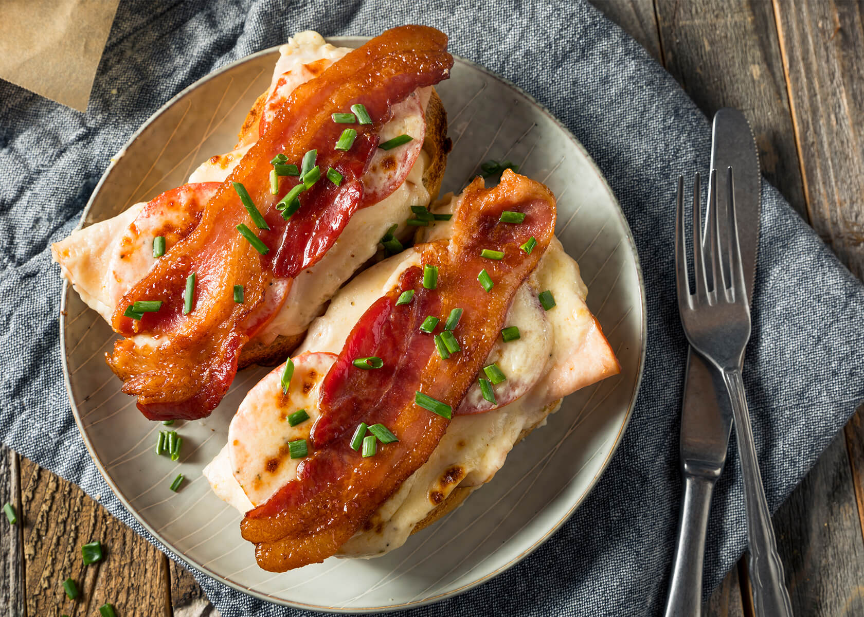 Kentucky Hot Brown Sandwich - Rombauer Vineyards