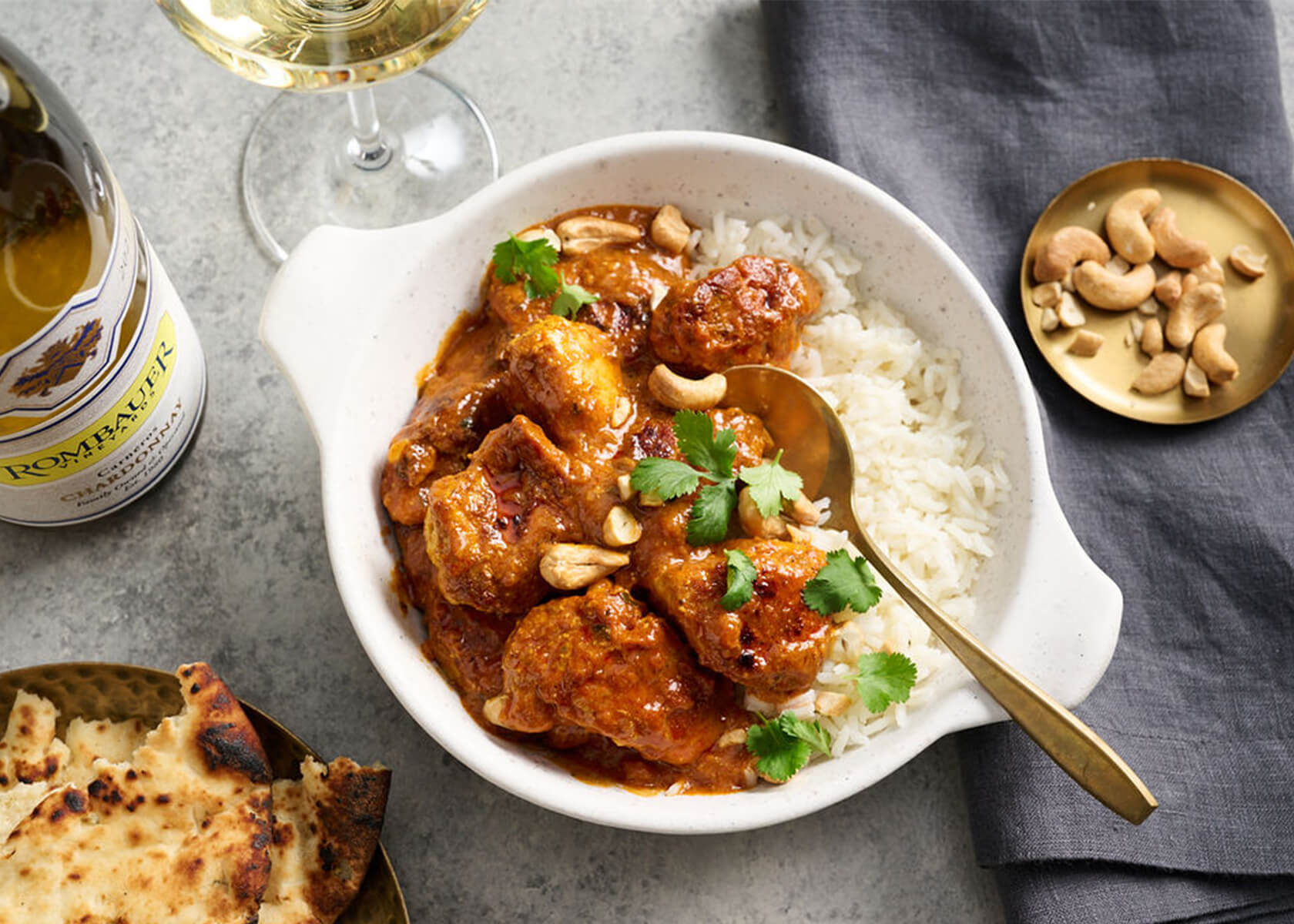 Butter Chicken - Rombauer Vineyards