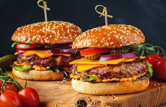 "Okie" Burger - Rombauer Vineyards