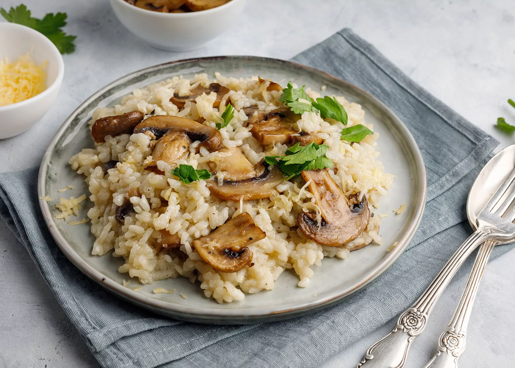 Risotto and Chardonnay