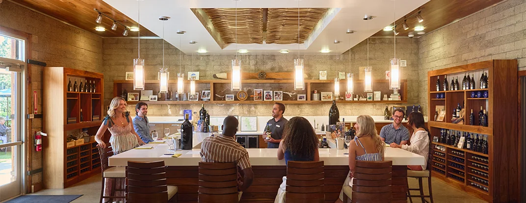Rombauer Sierra Foothills tasting room