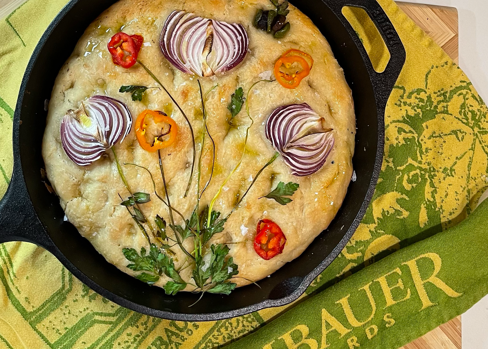 Garden Focaccia - Rombauer Vineyards