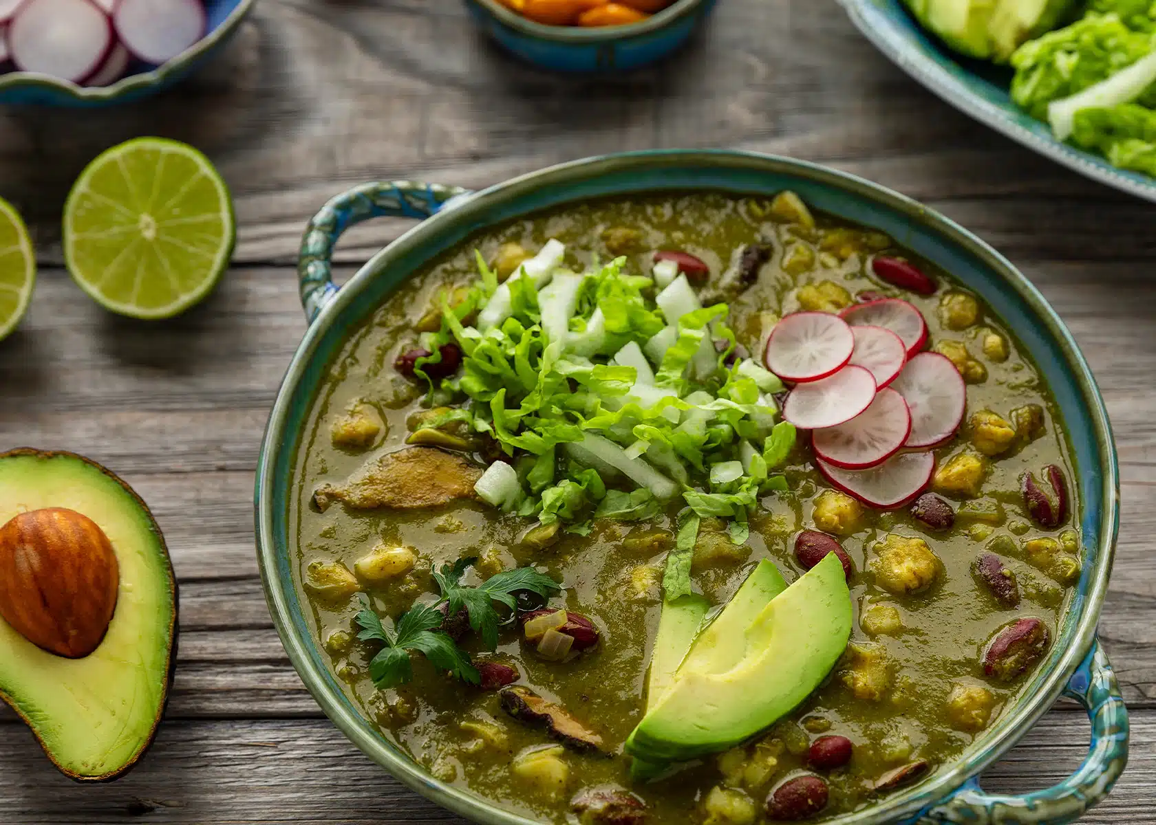 A bowl of Chile Verde