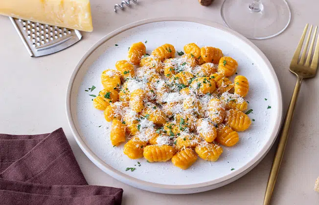 Pumpkin gnocchi
