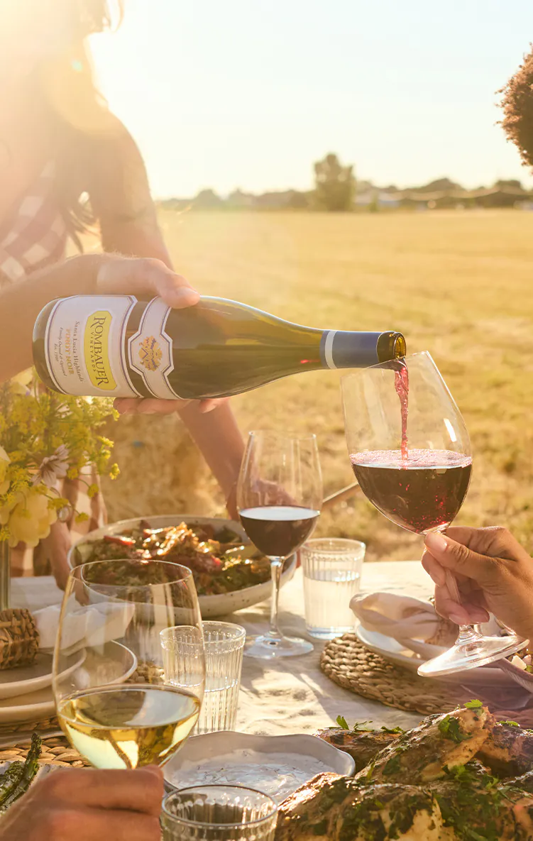 Golden Hour Pinot Noir Pour