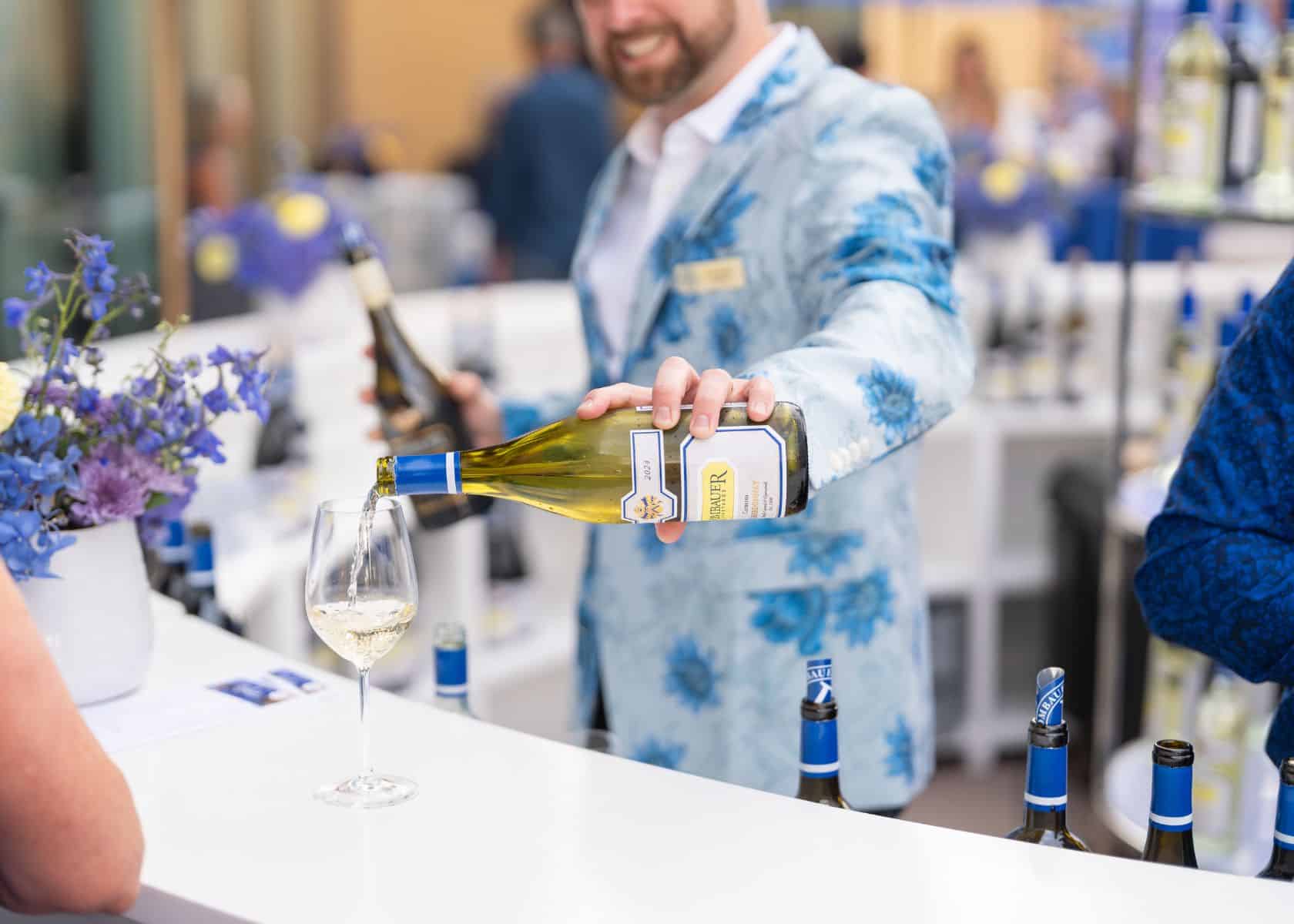 Glass of Chardonnay