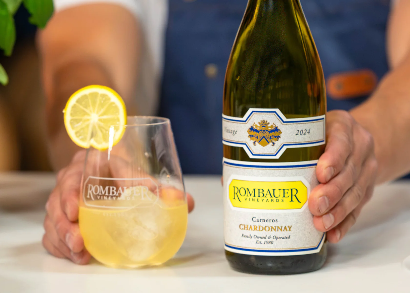 Chardonnay Fizz Cocktail