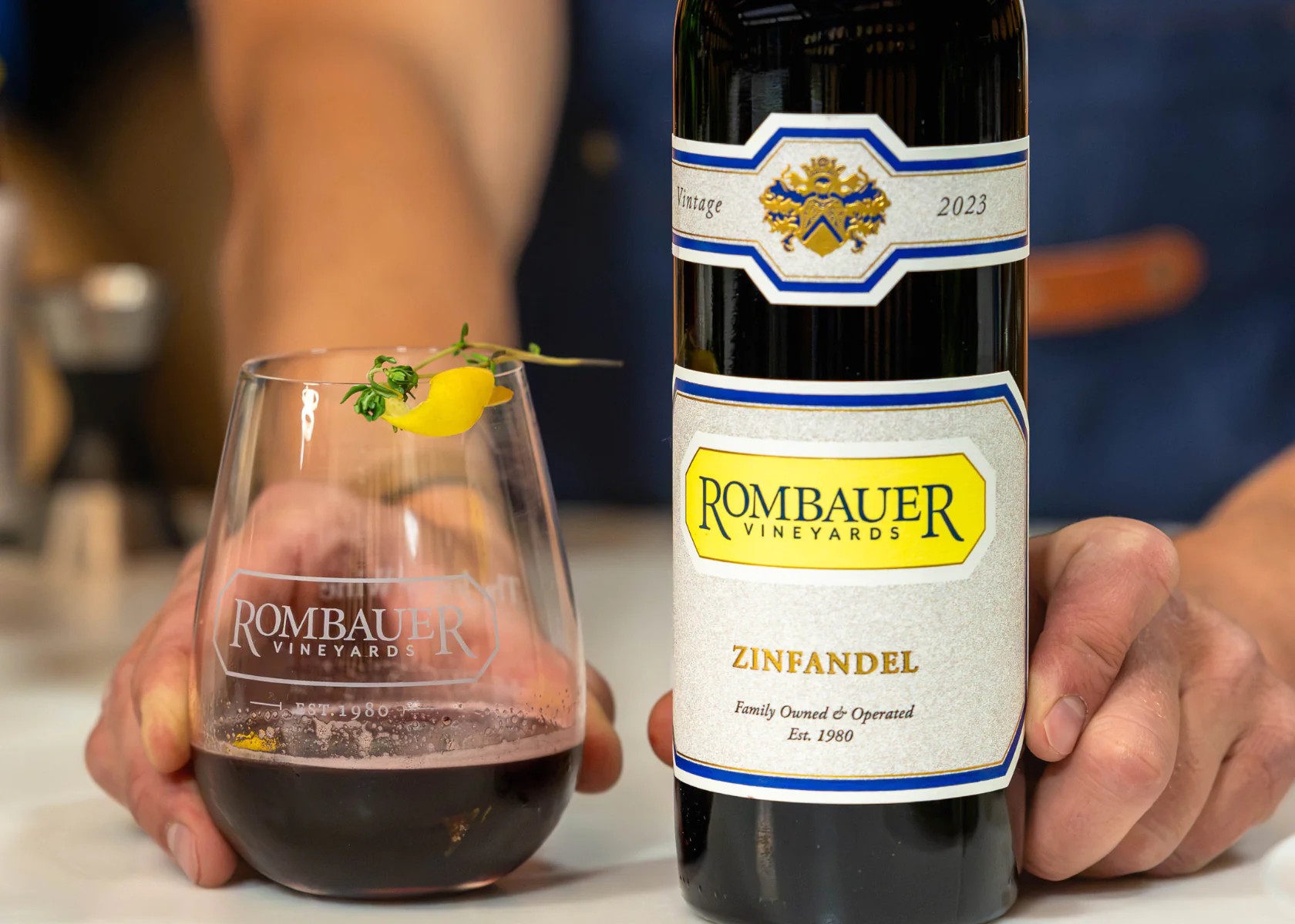Zinfandel Smash Cocktail