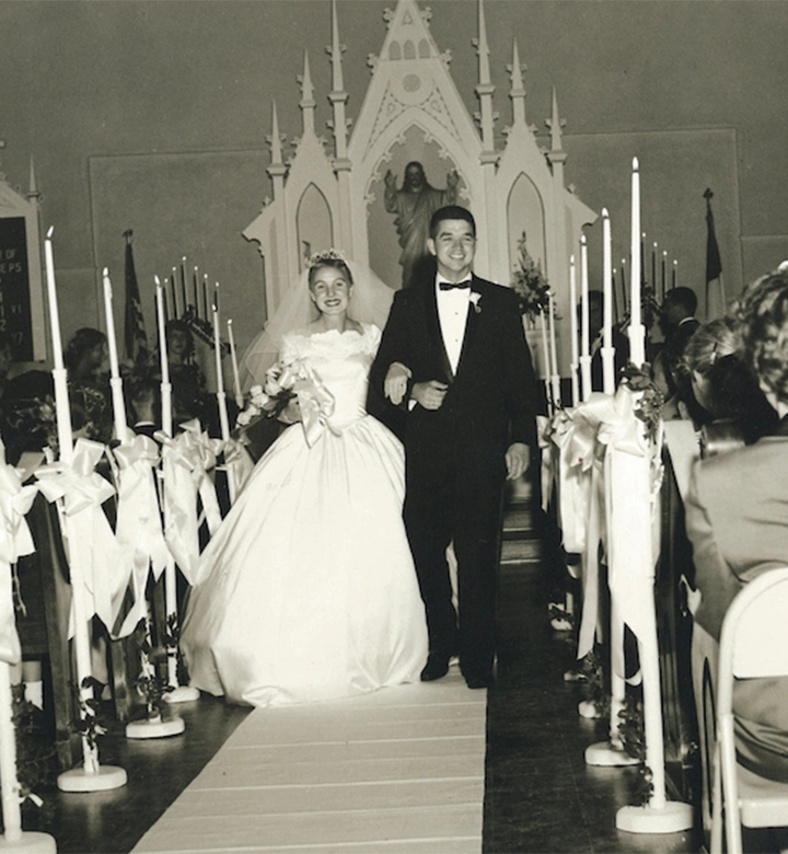 Rombauer Timeline 1959 - Koerner Rombauer and Joan Ransome marry in their childhood hometown of Escondido, California.