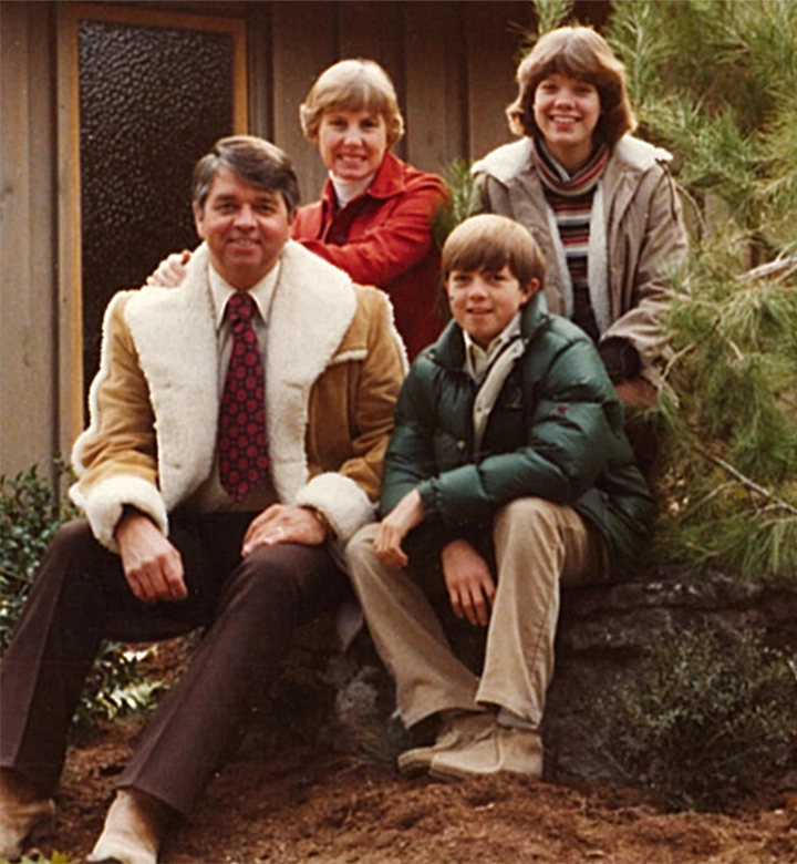 Rombauer Timeline 1972 - Koerner and Joan with their family.