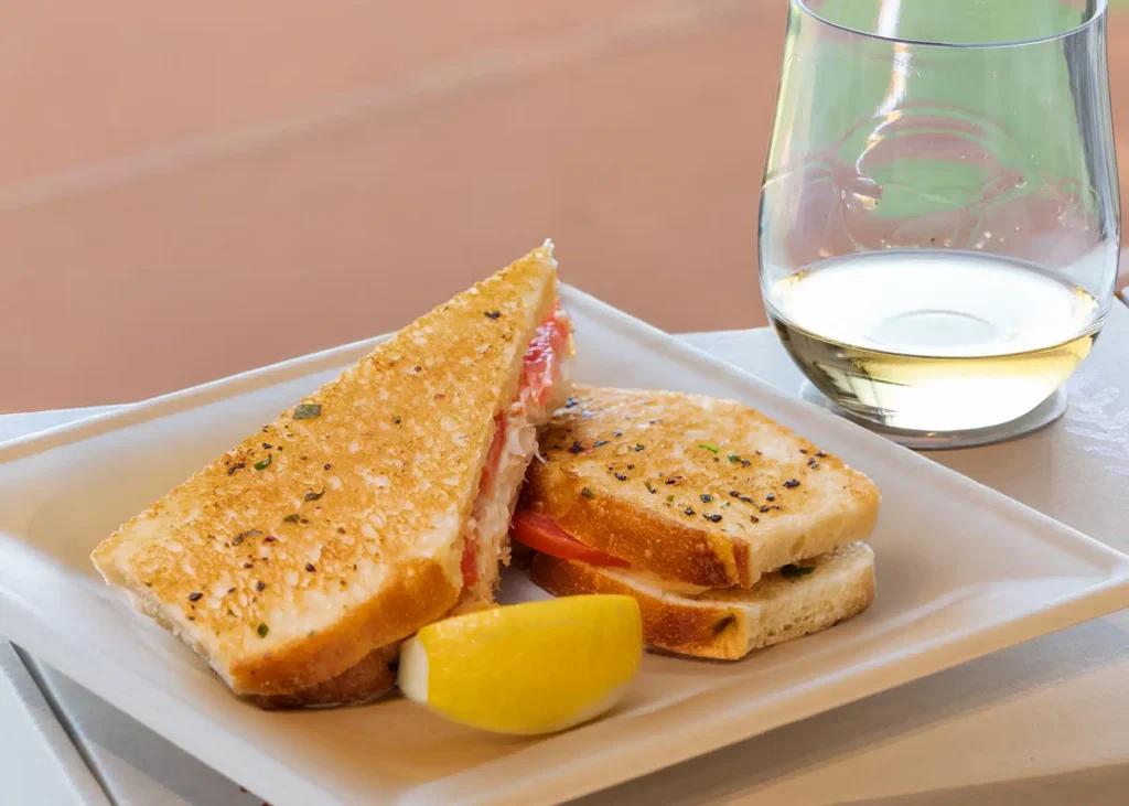 Toasted Crab Sandwich Recipe