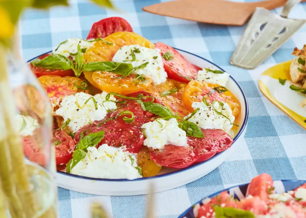 Tomato & Burrata Salad Recipe