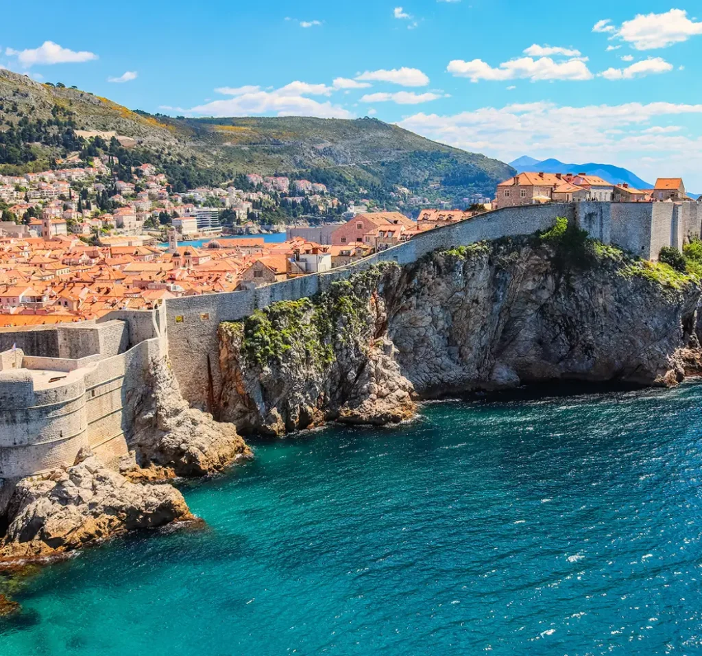 Croatian city on the water