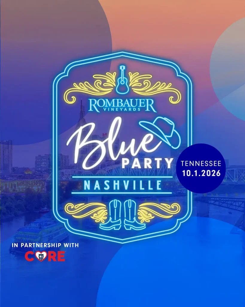 Nashville Blue Party Graphic