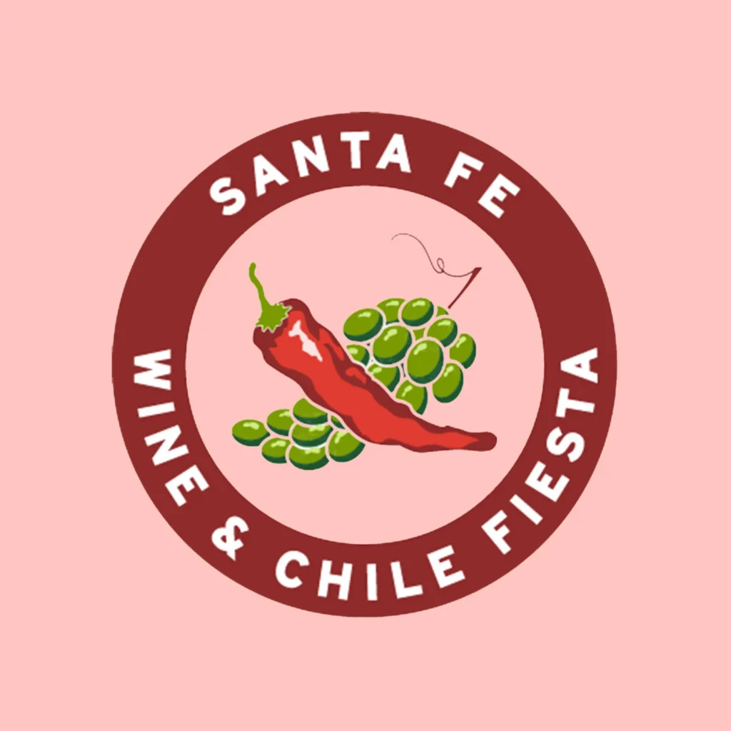 Santa Fe wine and chili fiesta logo